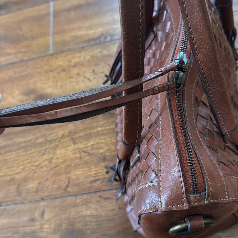 Noonday Collection Leather Bag View 6